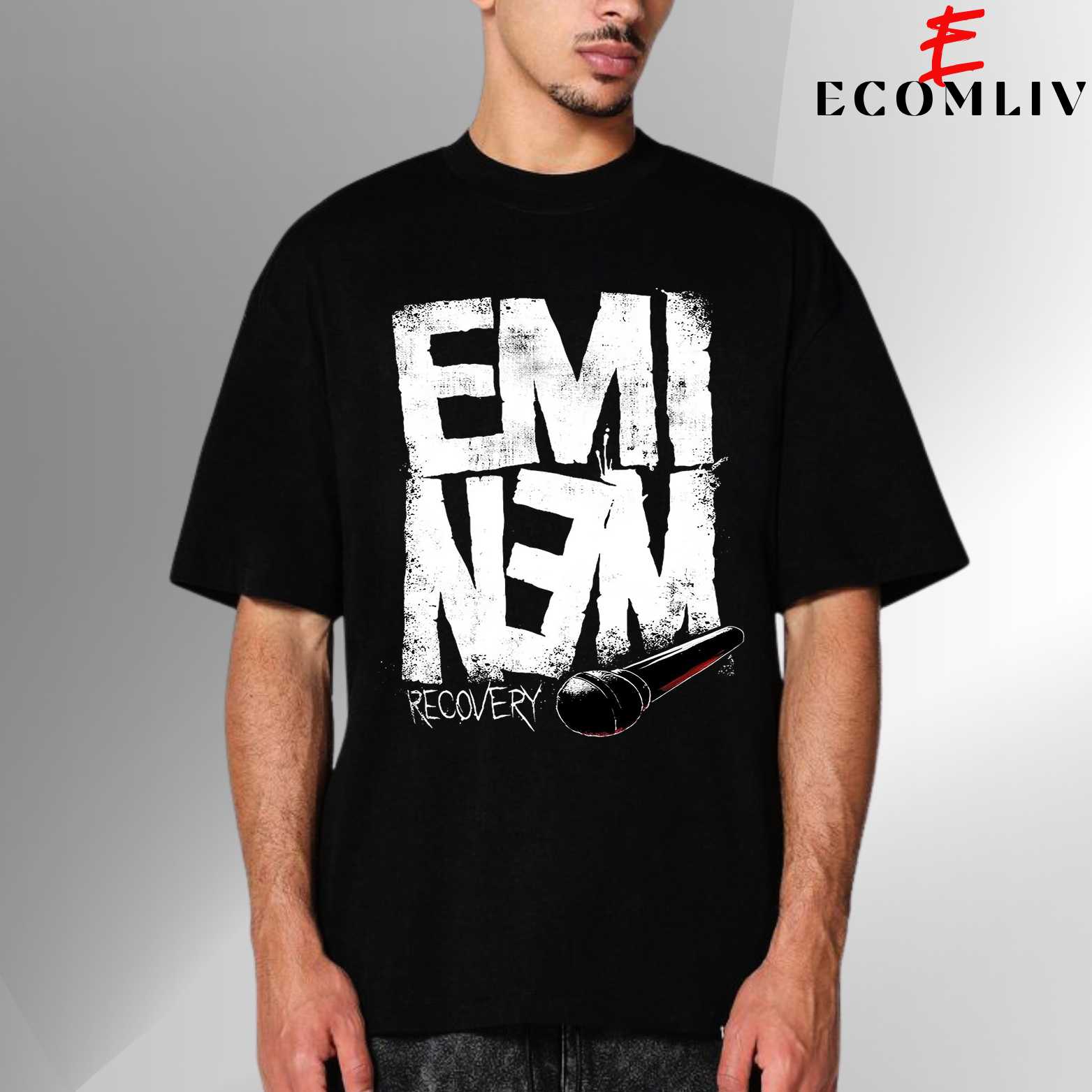 Recovery Eminem T Shirt, Unisex Album T Shirt